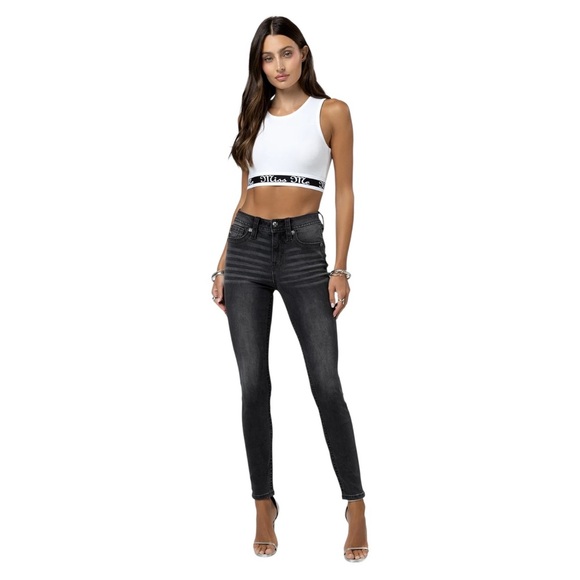 Miss Me Black Mid-rise Skinny Jeans - Picture 10 of 10